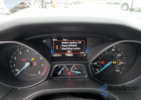 2016 Ford Focus Titanium z USA, uszkodzony, nr VIN 1FADP3N25GL228907